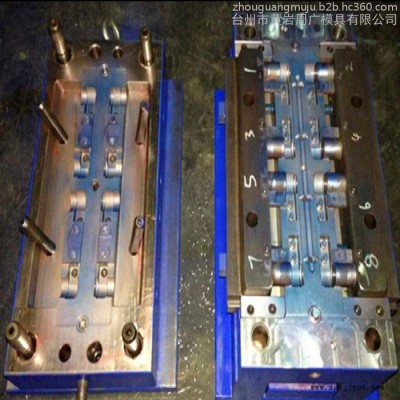 浙江黃巖模具制造廠家設(shè)計自行車反光鏡支架模具 注塑工藝加工山地車塑膠件模具整套磨具進(jìn)口模具鋼