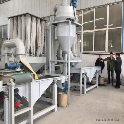 大型輪胎粉碎顆?；厥赵O(shè)備 舊橡膠粉碎顆粒 輪胎粉碎加工顆粒線-瑞賽克