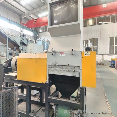 小型輪胎顆粒破碎線 廢輪胎橡膠粉碎處理顆粒機 舊輪胎粉碎加工顆粒機-瑞賽克