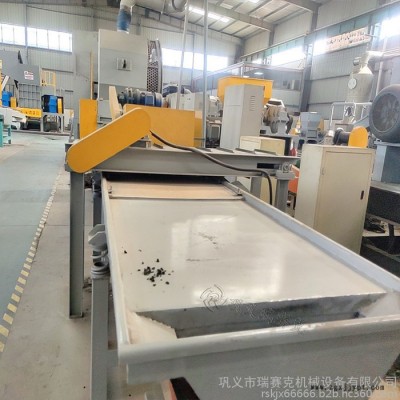 新型輪胎粉碎成顆粒機器 新型輪胎粉碎顆粒機器 大型橡膠破碎設(shè)備-瑞賽克