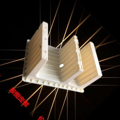 混凝土預制電纜槽模具  電纜槽塑料模具  高鐵塑料電纜槽模具