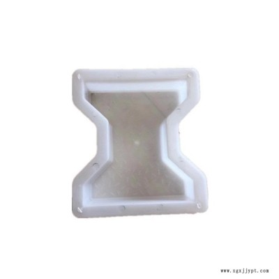 植草磚塑料模具、停車場植草、8字型植草彩磚模具