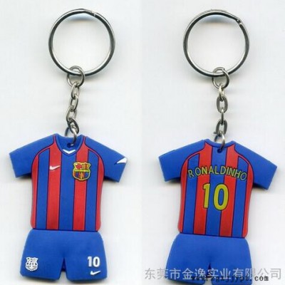 pvc卡通鑰匙扣定制，創(chuàng)意3D鑰匙扣，軟膠絲印鑰匙扣