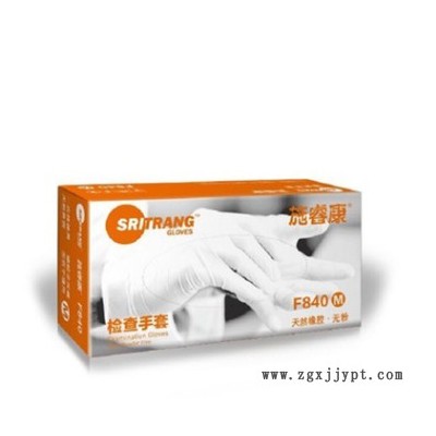 供應(yīng) 詩董乳膠手套 無粉橡膠手套 一次性醫(yī)用手套 乳膠醫(yī)用手套 施?？等槟z手套 F800/F840 天然乳膠手套