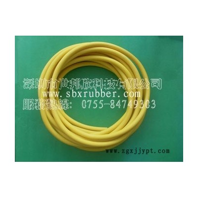 供應(yīng)高彈力彩色乳膠管 乳膠管條 實心條