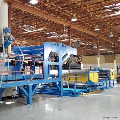 定制生產優(yōu)質環(huán)保PA6/PA66三維土工網成套設備噴絲工藝海濱HB-PS2200