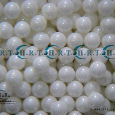 供應(yīng)廣東鋼球廠（紅潤泰鋼球）G10級POM材質(zhì)白色塑料球0.8---2mm（POM塑料球）