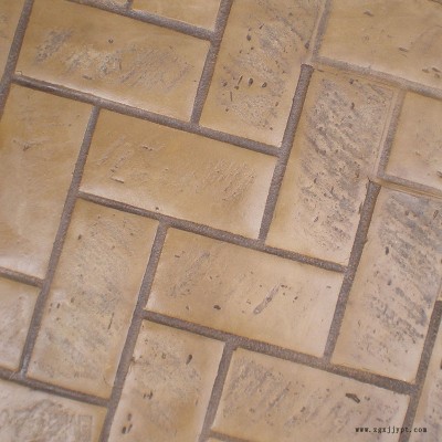 仿石壓紋地坪脫模劑，模具免費(fèi)借用