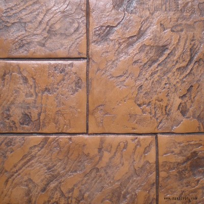 高爾夫球場壓印地面脫模劑，模具免費借用