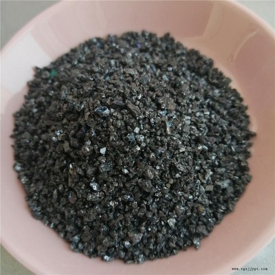 馳霖金剛砂批發(fā)   鑄造專(zhuān)用黑沙  金剛砂 鋪路用黑砂  河北天然黑色石英砂