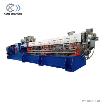 KET系列無高濃度炭黑色母粒造粒機(jī) 60B箱D箱鈣粉母料雙螺桿造粒機(jī)