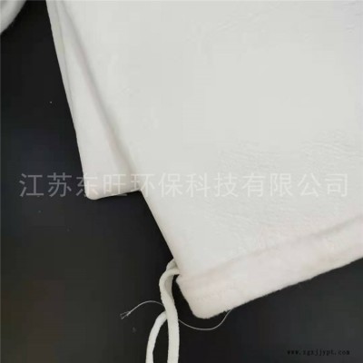 滌綸針刺氈 鋼鐵廠炭黑尾氣吸塵布袋 布袋除塵器袋籠 江蘇東旺除塵布袋