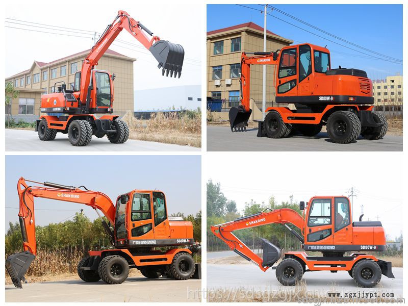 輪式挖掘機 輪式挖掘機