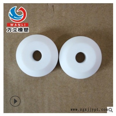 廠家供應聚四氟乙烯螺母/PTFE螺母鐵氟龍 聚四氟乙烯異形制品