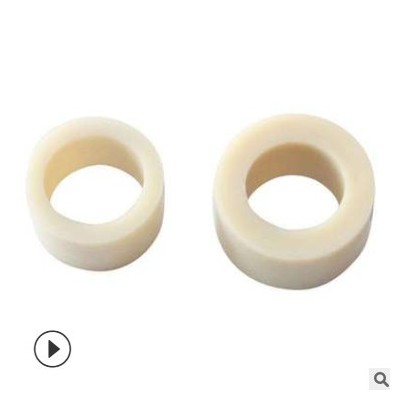 廠家訂做尼龍塑料制品 加工尼龍軸承套塑料注塑零件機械設備配件