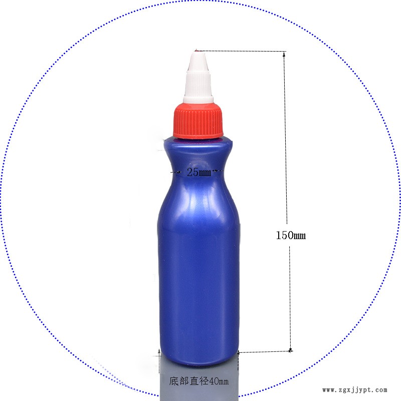 廠家直銷爆款100ml汽車去漆去痕美容蠟修復神器PET瓶 尖嘴塑料蓋示例圖2
