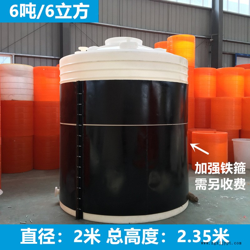 廠家直銷 塑料儲(chǔ)罐 1-50噸立方PE塑料水箱塑膠水桶化工容器水塔示例圖2