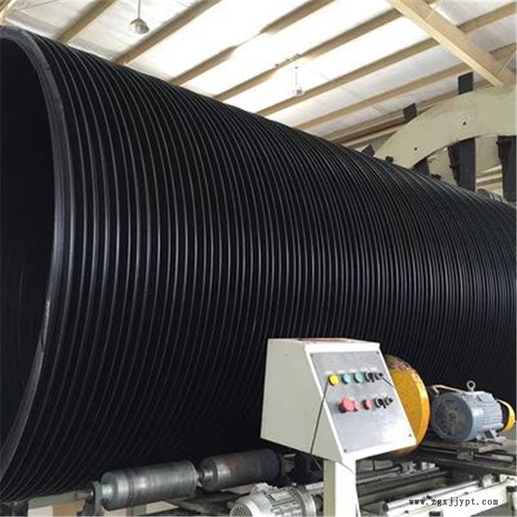 純原料HDPE克拉管 PE雙平壁復合排水管 萊蕪PE中空壁纏繞管 廠家貨源