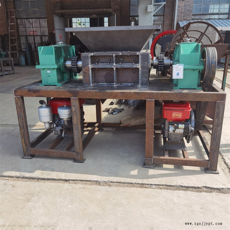 銅屑撕碎機(jī) 聚丙烯撕碎機(jī) 卓泰400型鋁板撕碎機(jī)