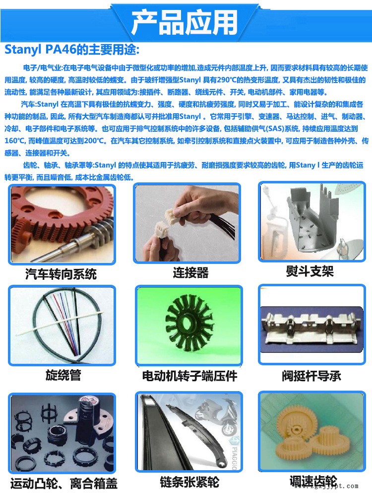 PA46產(chǎn)品應(yīng)用