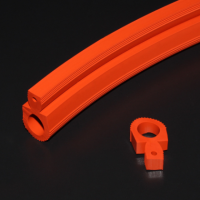 廠家直銷柔韌耐用防風門縫密封條窗戶耐高溫烤箱橡膠條門窗硅膠條