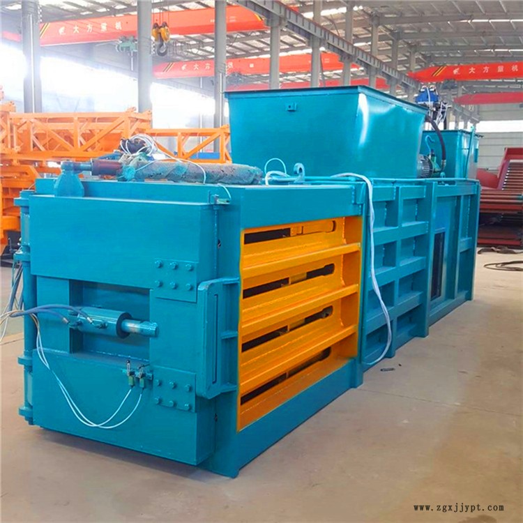豫曉重工廠價(jià)直銷YX-60型廢紙打包機(jī)液壓塑料瓶打包機(jī)臥式打包機(jī)油缸