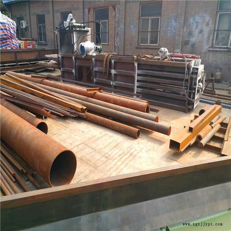 豫曉重工廠價(jià)直銷YX-60型廢紙打包機(jī)液壓塑料瓶打包機(jī)臥式打包機(jī)油缸