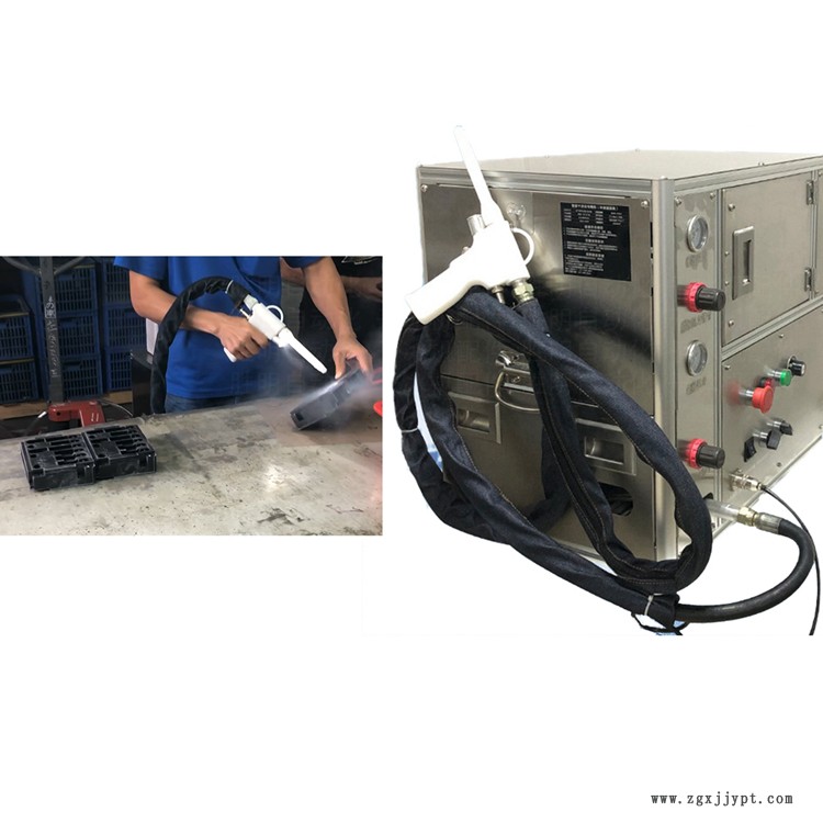 模具清洗劑含有HCFC干冰清洗機(jī)SM-03勝明食品硅膠模具怎***清洗機(jī)配件