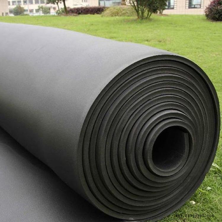 推薦橡塑板 黑色橡塑板定制 榮洛 批發(fā)供應 15mm橡塑板