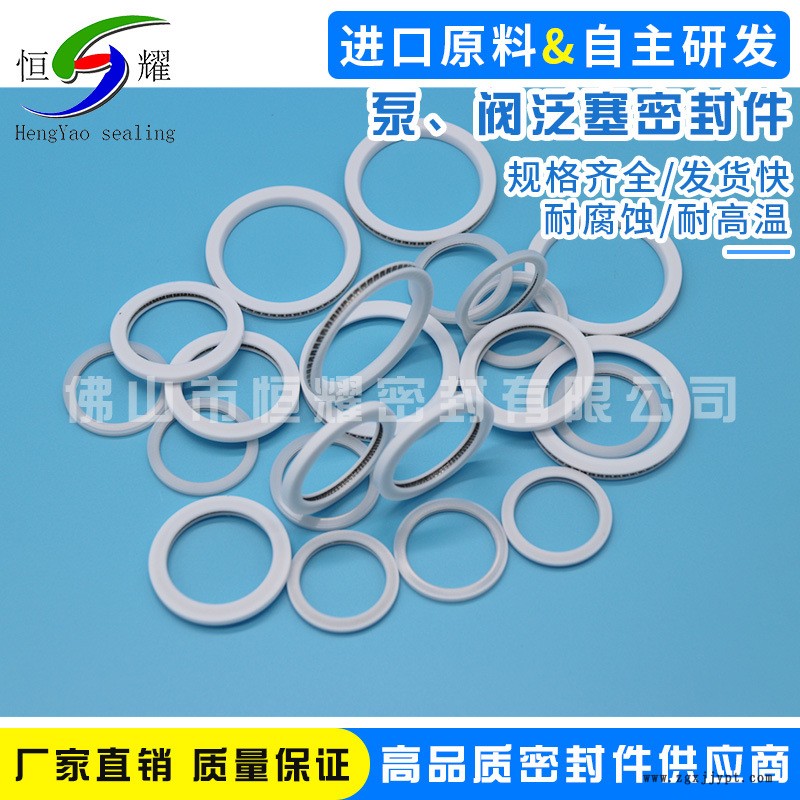 生產(chǎn)批發(fā)泵閥泛塞封 高壓閥蒸汽閥密封圈 直銷高低溫泵安全密封圈示例圖4