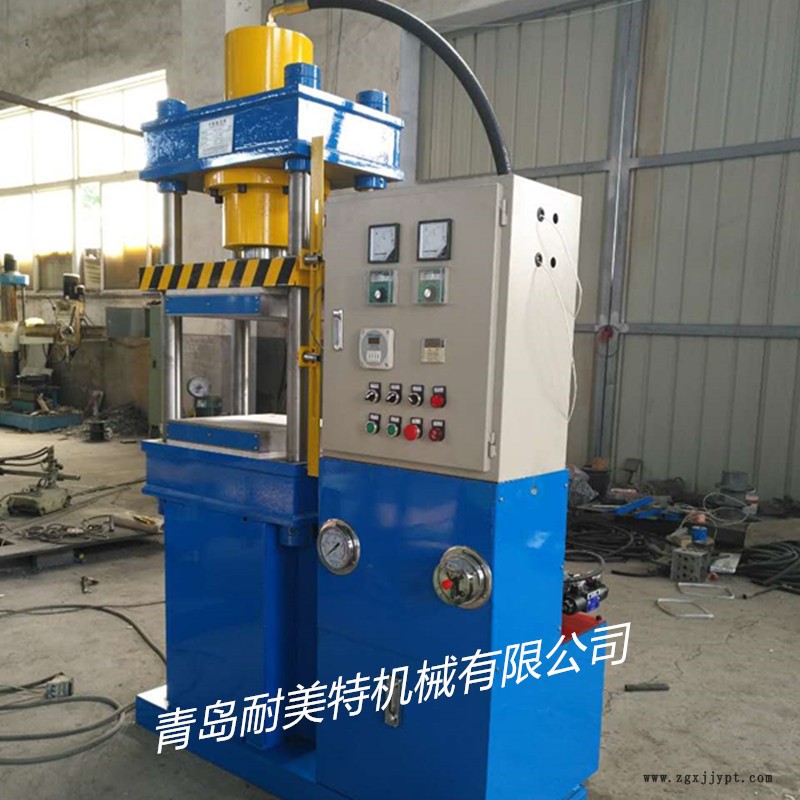 下壓式磨片專用硫化機(jī) 50噸自動(dòng)下壓式硫化機(jī) 膠圈密封圈生產(chǎn)設(shè)備示例圖4