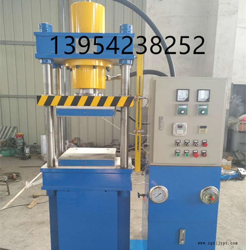 下壓式磨片專用硫化機(jī) 50噸自動(dòng)下壓式硫化機(jī) 膠圈密封圈生產(chǎn)設(shè)備示例圖3