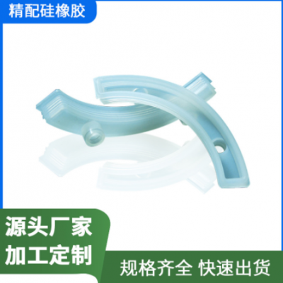 廠家供應(yīng)透明硅膠密封防撞條 防水阻燃減震汽車機(jī)械流水線密封條