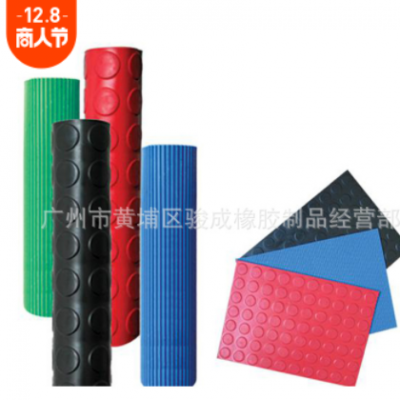 專(zhuān)業(yè)批發(fā) 耐油耐酸堿防滑圓點(diǎn)橡膠板 夾布夾線加厚絕緣橡膠板