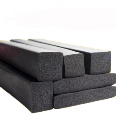 EPDM機柜電箱密封條三元乙丙發(fā)泡條海綿條黑色橡膠方條船用密封條