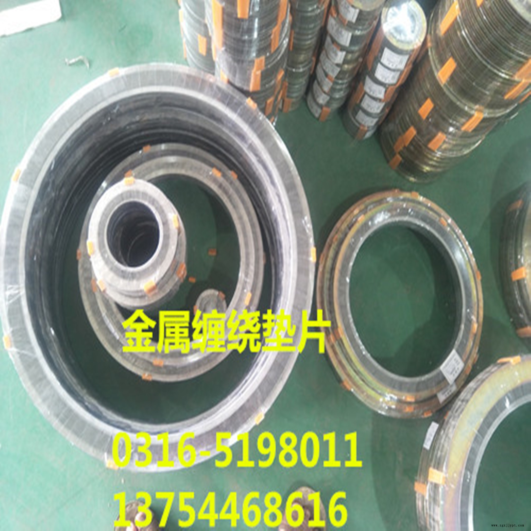唐縣石墨金屬纏繞墊片，四氟金屬纏繞墊片口碑廠家