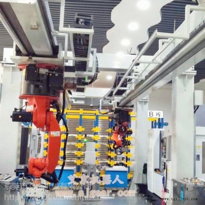 艾京專注機器人第七軸地軌 長距離搬運桁架式機械手 機器人行走軸 外部軸AJR90