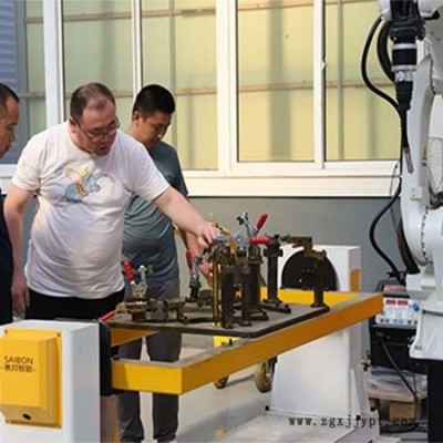 鋁藝自動化焊機 鋁材質(zhì)焊接機器人 鋁藝自動化焊接設(shè)備 鋁藝焊接機械手 機器人鋁焊機 賽邦智能
