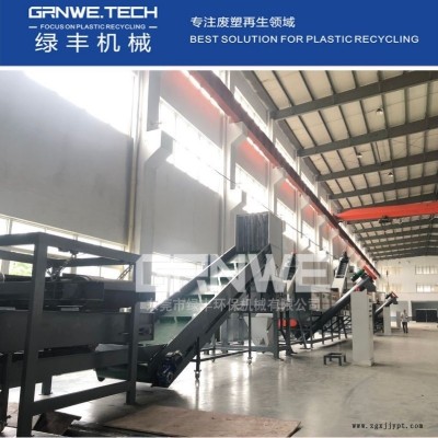 塑料水桶回收處理機(jī)器 酒精桶自動(dòng)化回收生產(chǎn)線