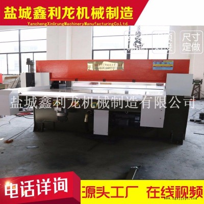 鑫利龍機械廠家供應100噸餐盒吸塑包裝盒 單邊送料液壓裁斷機 飯盒自動裁斷機 可加機械手