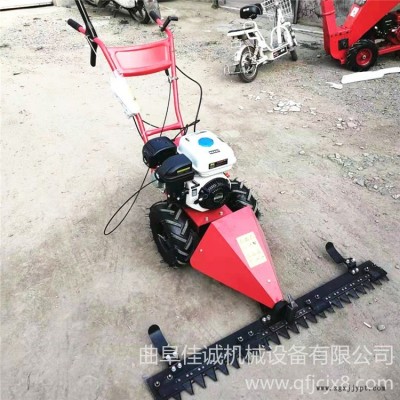 柴油汽油剪草機視頻大功率曲阜佳誠機械手推剪草機寬幅割草機柴油剪草機