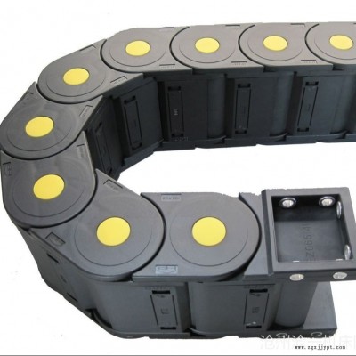 滄一生產機械手傳動拖鏈電纜穿線坦克鏈全封閉塑料拖鏈