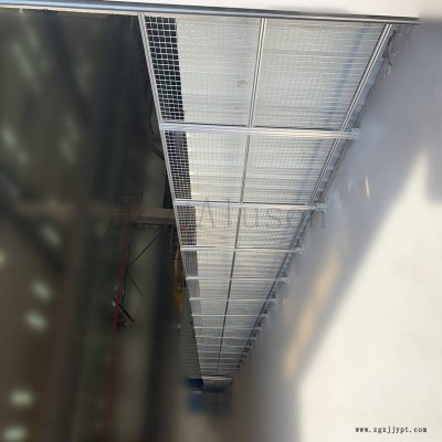 球場護(hù)欄定制廠家上海晟力Aluson工業(yè)機(jī)械手防護(hù)網(wǎng)