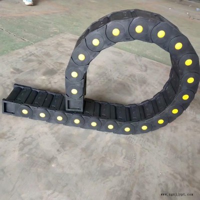 飛盛順直銷機(jī)械手傳動(dòng)拖鏈橋式穿線坦克鏈電纜尼龍拖鏈