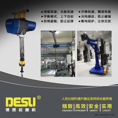 智能提升機(jī)80KG/進(jìn)口智能提升機(jī)/懸浮智能平衡吊/電動(dòng)智能提升機(jī)械手