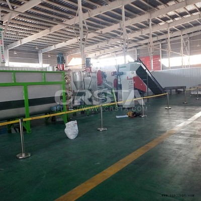 醫(yī)用吊瓶鹽水瓶破碎清洗全套處理生產(chǎn)線