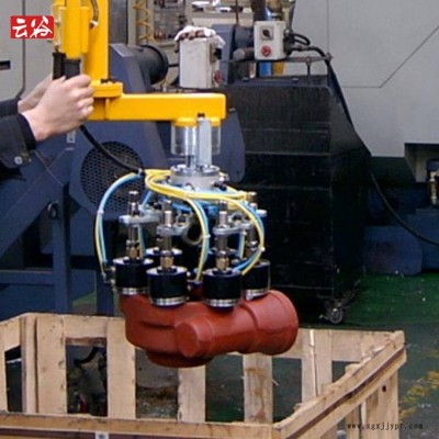 重型鐵件搬運助力機械手YG100配電磁鐵夾具操作簡單