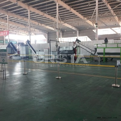 廠家直銷廢舊PP醫(yī)療一次性PP輸液袋(瓶)集中粉碎清洗回收加工設備