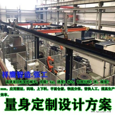 供應龍門架機械手，全自動碼垛搬運上下料設備 視覺拆垛系統(tǒng) 視覺碼垛定位系統(tǒng)