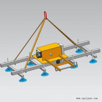鋰電池真空機械手無需接電無需接氣  薄板上料  板材搬運 配合車間行車使用